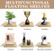 Sorbus 4 Pack 9" Floating Shelves, Wall Shelves for Bedroom, Kitchen, Living Room, Bathroom Shelves Over The Toilet